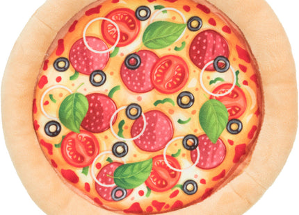 Trixie Pizza Plüschspielzeug mit einem Durchmesser von 26 cm