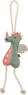 Trixie Drache am Tau - Leder und Tau, 55cm