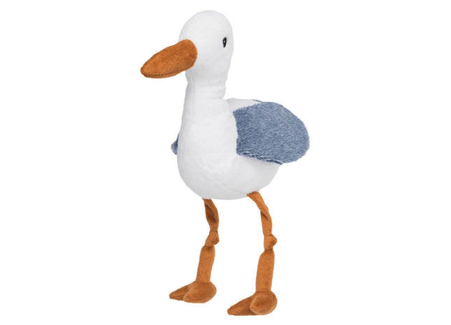 Trixie BE NORDIC Möwe Hinnerk - Plüschspielzeug, weiss-blau