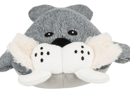 Trixie BE NORDIC Walross Til - kuscheliges Hundespielzeug, braun