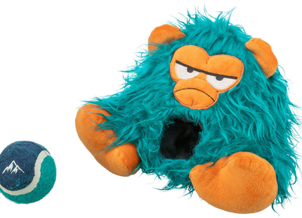 Trixie Monster mit Tennisball - Plüschspielzeug 25 cm