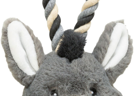 Trixie Esel Plüsch/Tau - recyceltes Hundespielzeug 66cm