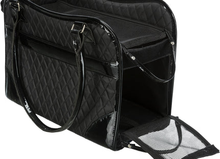 Trixie Tasche Amina - schwarze Haustier-Transporttasche