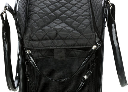 Trixie Tasche Amina - schwarze Haustier-Transporttasche