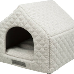 Trixie Vital Kuschelhöhle Noah – orthopädisches Hundebett hellgrau