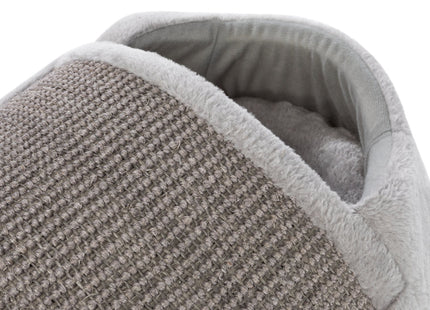 Trixie Kuschelhöhle Lukas – graue Katzenhöhle 35×33×65 cm