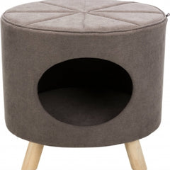 Trixie Kuschelhöhle Marcy - Kuschelhöhle taupe mit Holzfüssen