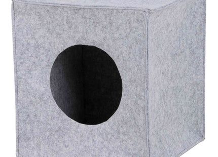 Trixie Kuschelhöhle Anton - Katzenhöhle grau 33x33x37cm
