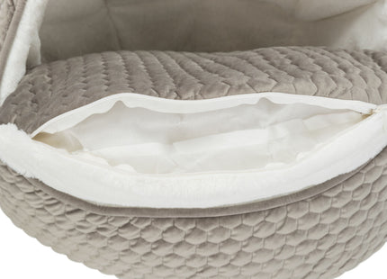 Trixie Kuschelhöhle Livia – Katzenhöhle taupe/creme