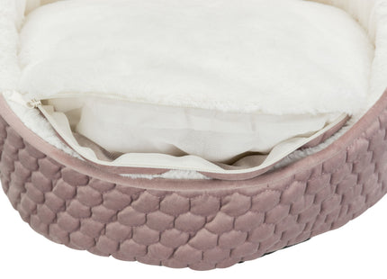Trixie Kuschelhöhle Livia - Katzenhöhle altrosa/creme