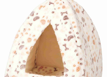 Trixie Kuschelhöhle Lingo - Dreieck, weiss/beige