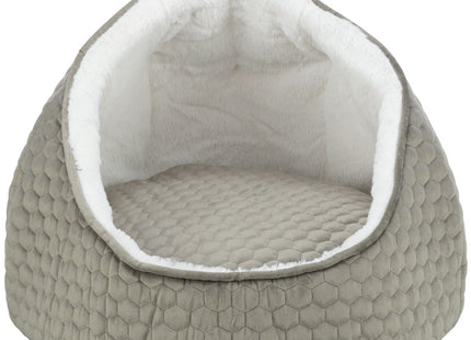 Trixie Kuschelhöhle Livia – Katzenhöhle taupe/creme