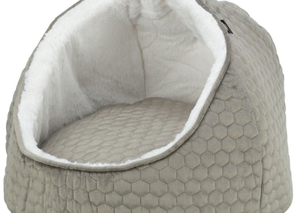Trixie Kuschelhöhle Livia – Katzenhöhle taupe/creme