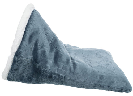 Trixie Kuschelsack Paul - Katzenhöhle blau/weiss ø40x60cm