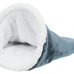 Trixie Kuschelsack Paul - Katzenhöhle blau/weiss ø40x60cm