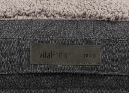 Trixie Vital Kissen Bendson - rund, dunkelgrau/hellgrau