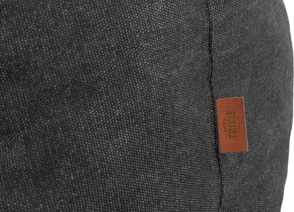 Trixie BE NORDIC Bett Föhr - Hundebett schwarz/sand 60×50cm