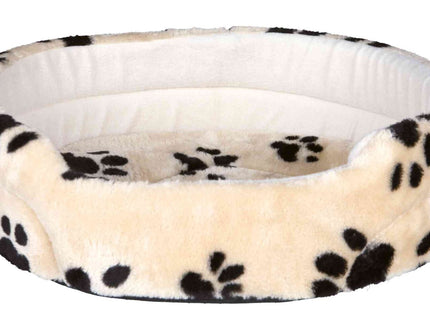 Trixie Hundebett Joey - Beige, 43x38cm, mit Pfoten