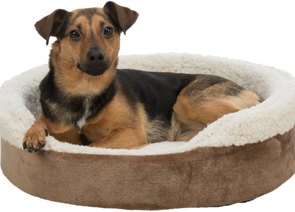 Trixie Bett Cosma - Hundebett, dunkelbraun beige
