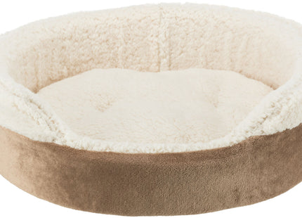 Trixie Bett Cosma - Hundebett, dunkelbraun beige