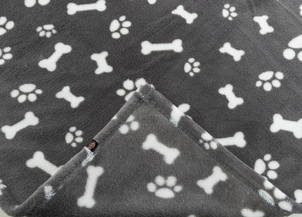 Trixie Decke Kenny - Hundedecke, grau, Plüsch, 75x50cm