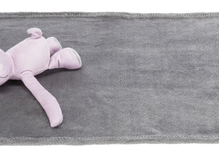 Trixie Junior Kuschel-Set - Decke und Hase, grau/flieder