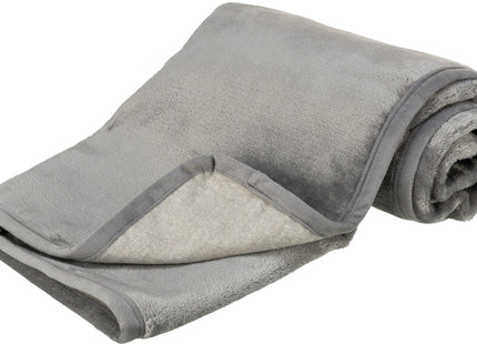 Trixie Decke Levy – Plüsch Hundedecke grau 100×70 cm