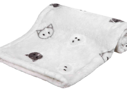 Trixie Decke Mimi – weiche graue Haustierdecke