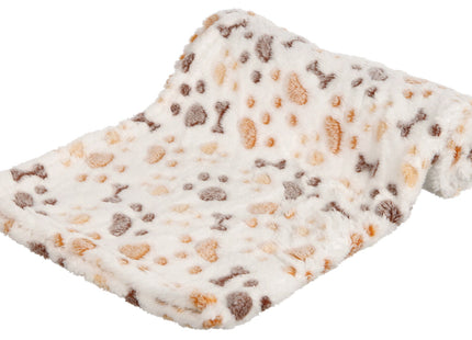 Trixie Decke Lingo - Hundedecke weiss beige 75x50cm