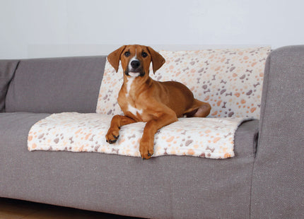 Trixie Decke Lingo - Hundedecke weiss beige 75x50cm