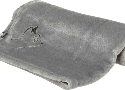 Trixie Decke Nilay - Plüschdecke grau 70x50cm