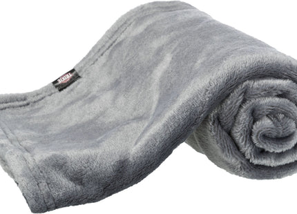 Trixie Fleecedecke Laslo – grau, 70×50 cm