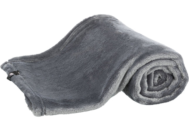 Trixie Fleecedecke Laslo – grau, 70×50 cm
