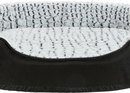 Trixie Vital Bett Lino - orthopädisches Hundebett schwarz/grau