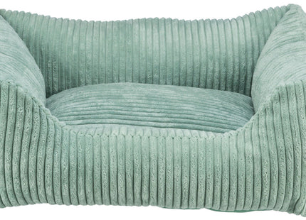 Trixie Vital Bett Jonna – Cordplüsch Hundebett salbei