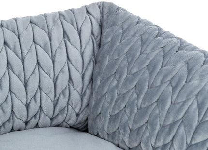 Trixie Bett Livia - rundes Hundebett grau