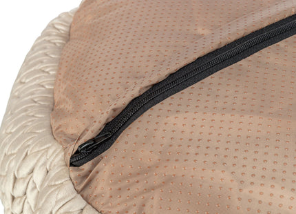 Trixie Bett Livia - rund, sand, ø50cm