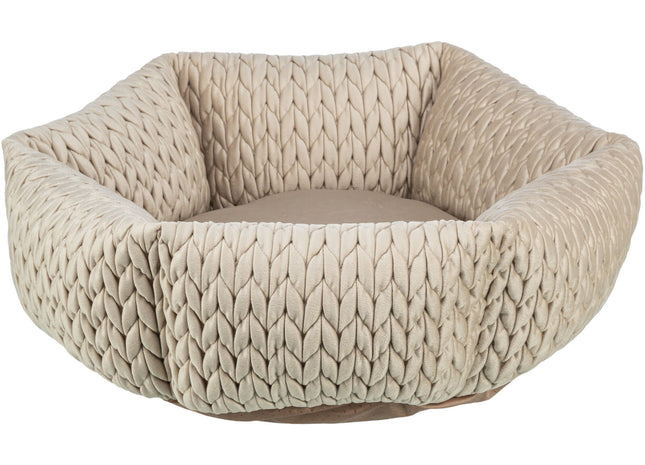 Trixie Bett Livia - rund, sand, ø50cm