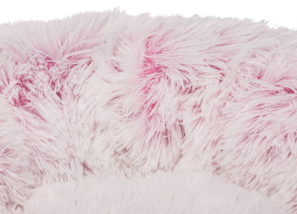 Trixie Bett Harvey - Hundebett weiss-pink ø50cm