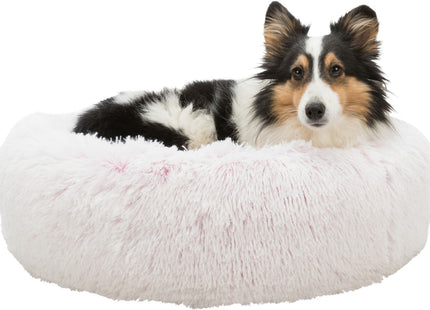 Trixie Bett Harvey - Hundebett weiss-pink ø50cm
