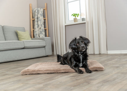 Trixie Liegematte Lonni – Hundematte hellbraun 50x35cm