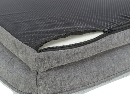 Trixie Vital Bett Lino, eckig, grau/hellgrau