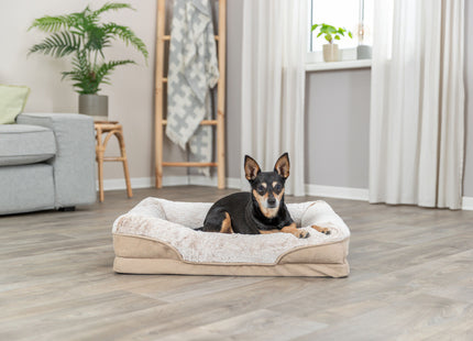 Trixie Vital Bett Lino, eckig, beige