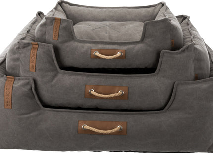 Trixie BE NORDIC Hundebett Föhr – dunkelgrau, 60×50 cm