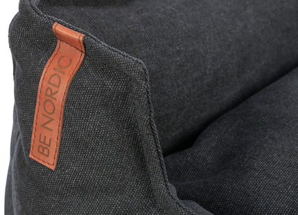 Trixie BE NORDIC Hundebett - eckig, schwarz, 60×50 cm