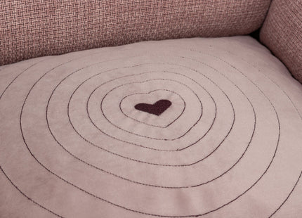 Trixie Bett Viviana – eckig, altrosa, 60×50cm