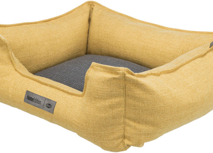 Trixie Bett Talis - Hundebett, gelb und dunkelgrau