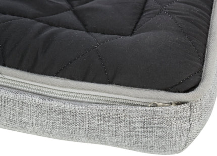 Trixie Polster-Schondecke Nero – eckig, hellgrau