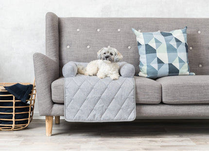 Trixie Polster-Schondecke Nero – eckig, hellgrau