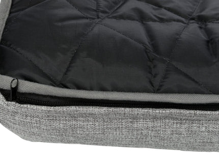 Trixie Polster-Schondecke Nero – Hundedecke hellgrau 70×90 cm